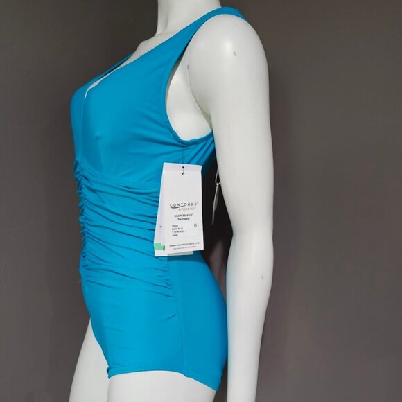 Coco Reef Contours Solitare V-Neck Underwire Tummy-Control One Piece - Picture 3 of 11